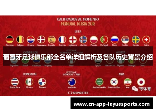 葡萄牙足球俱乐部全名单详细解析及各队历史背景介绍 葡萄牙足球俱乐部全名单详细解析及各队历史背景介绍