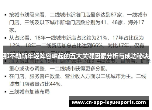 那不勒斯年轻阵容崛起的五大关键因素分析与成功秘诀